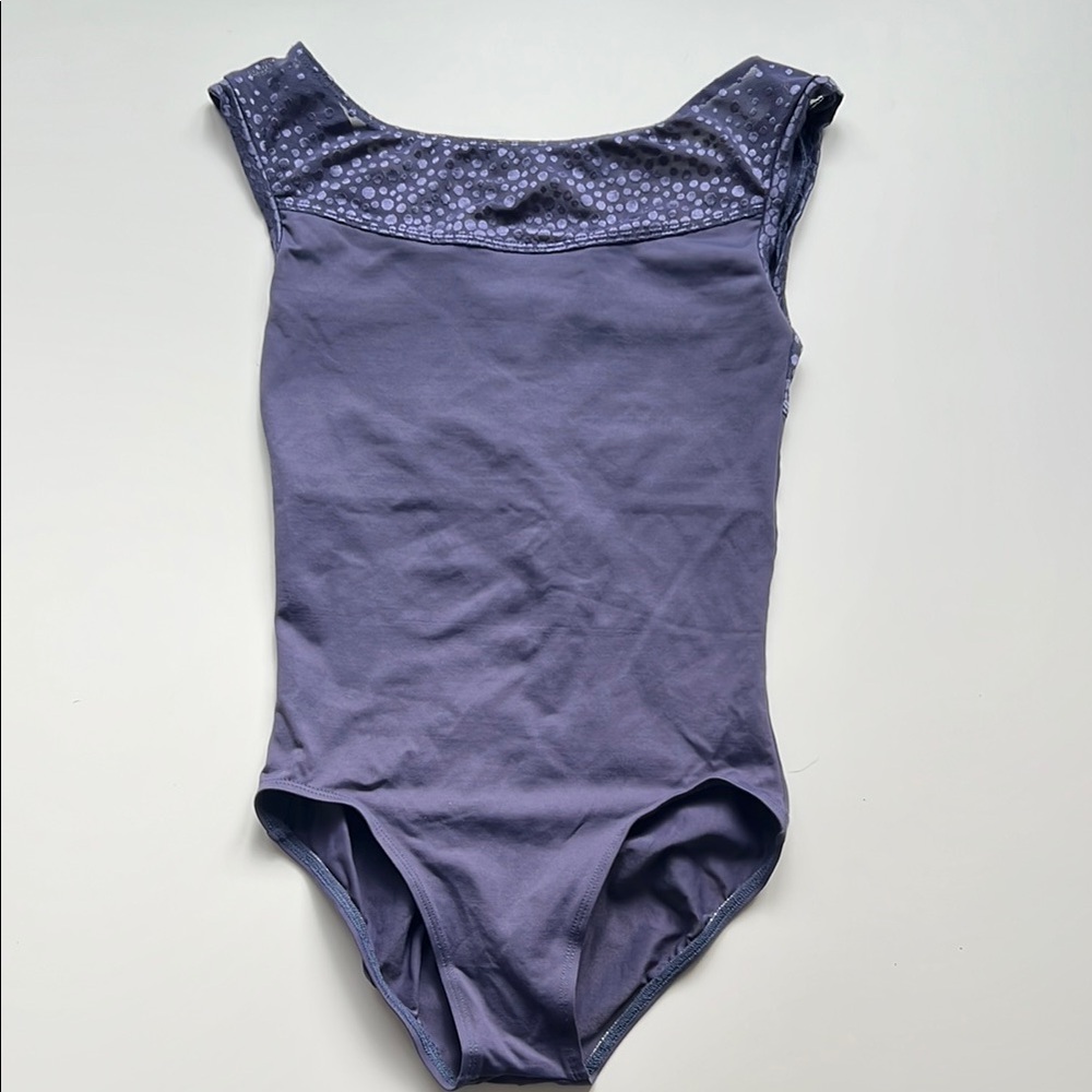 Ainsliewear Purple Sleeveless Leotard